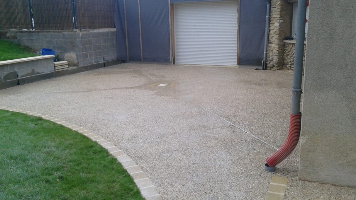 Réalisation d'un béton désactivé "Après"
